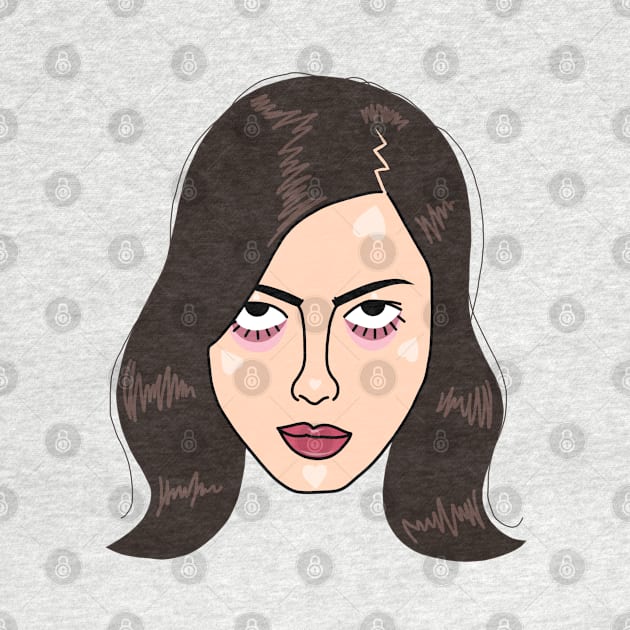 Aubrey Plaza by thelamehuman